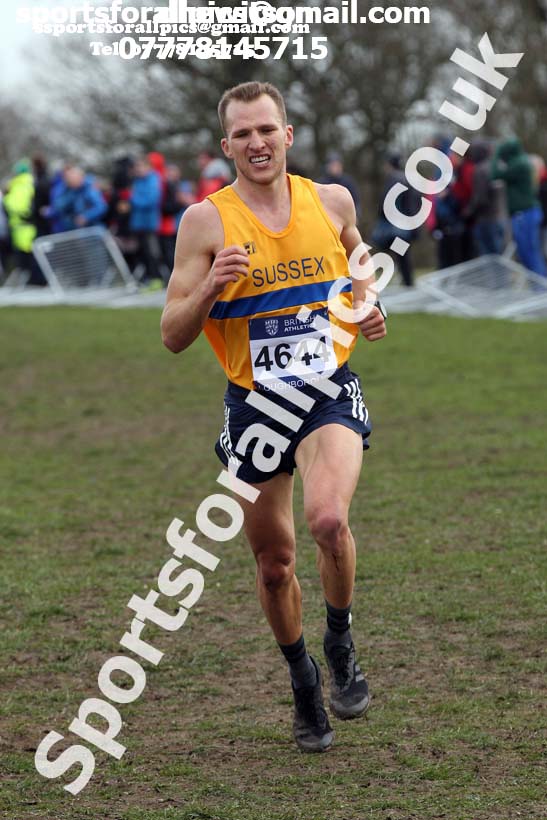 Senior mens 2019 British Athletics Inter Counties Cross Country, Prestwood Hall, Loughborough. Photo:  David T. Hewitson/Sports for All Pics